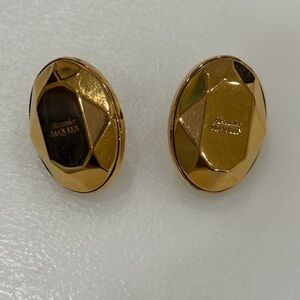 Alexander McQueen The Faceted Stone Earring